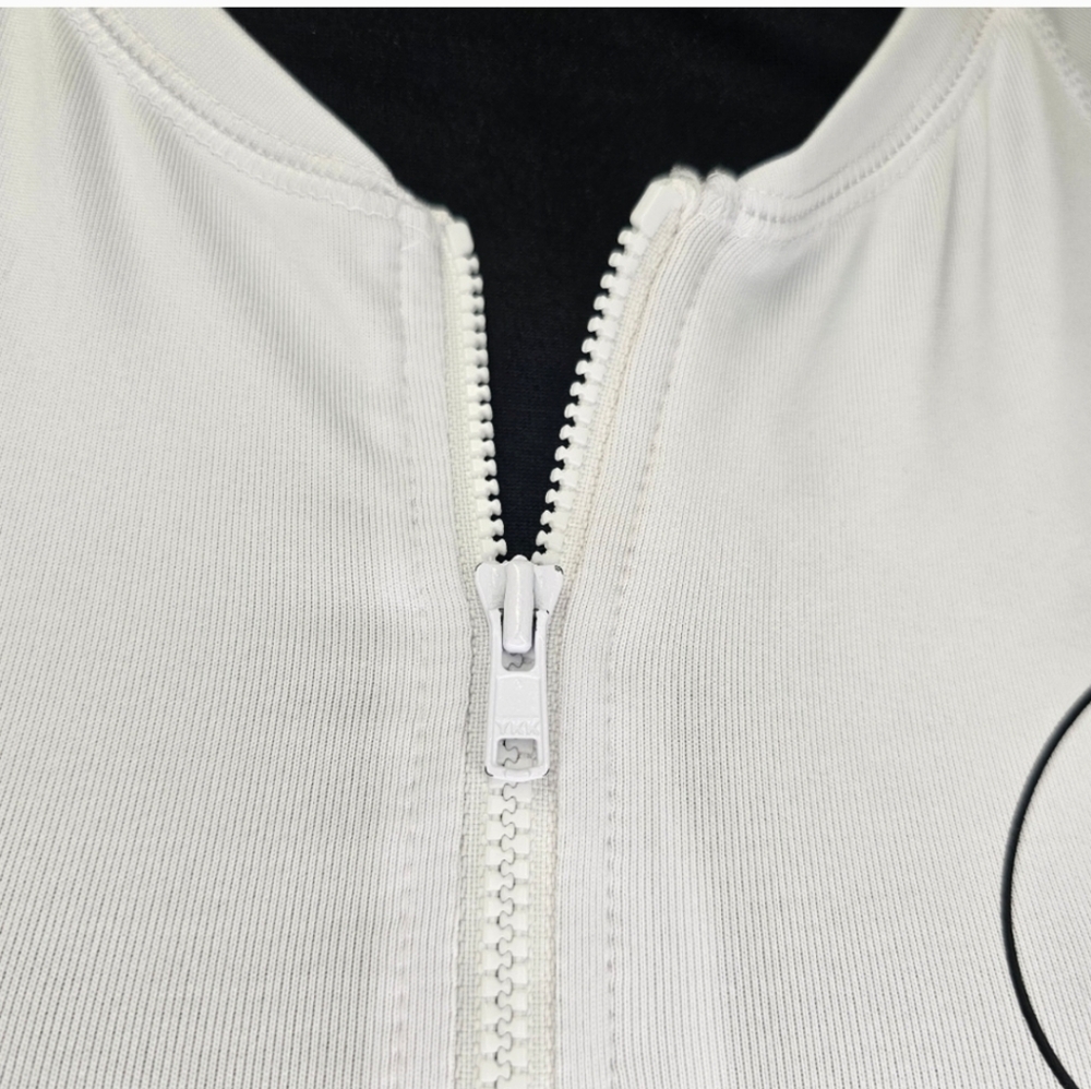 NWOT RoxyEssential Zip-Front Long Sleeves Rashguard - Picture 8 of 10